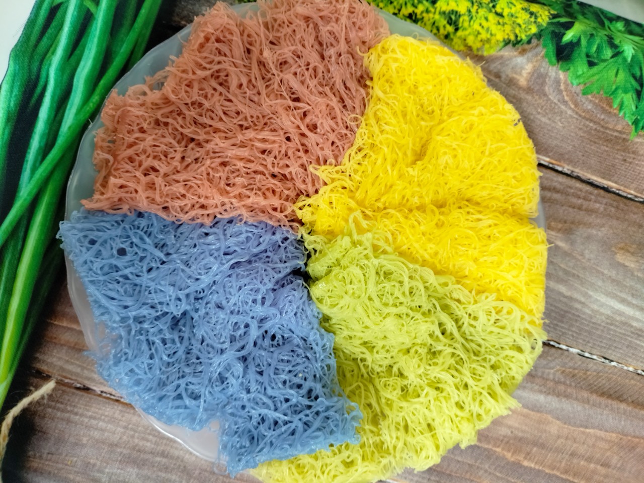 Bánh hỏi rau củ