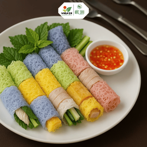 Bánh hỏi rau củ