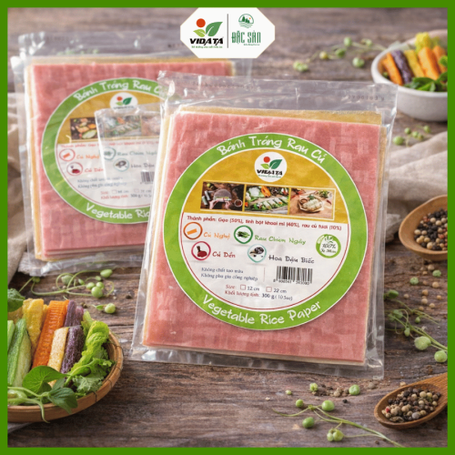 Bánh tráng rau củ