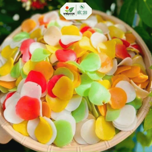 Bánh phồng tôm rau củ